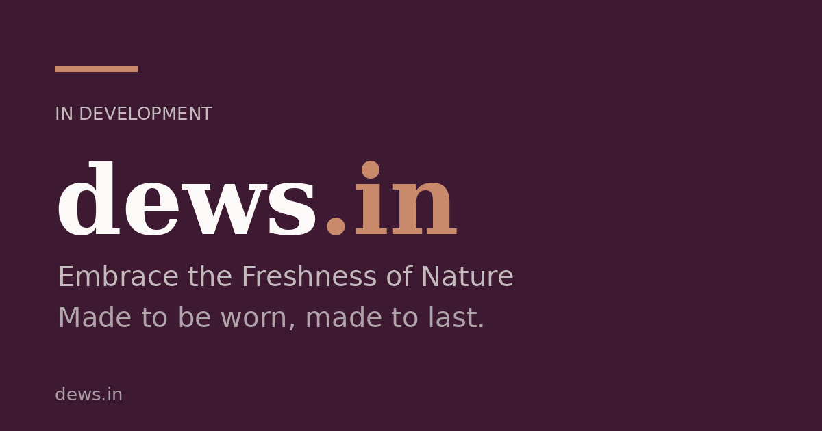 Link preview image for dews.in